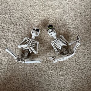 Skeleton Yoga Figurines